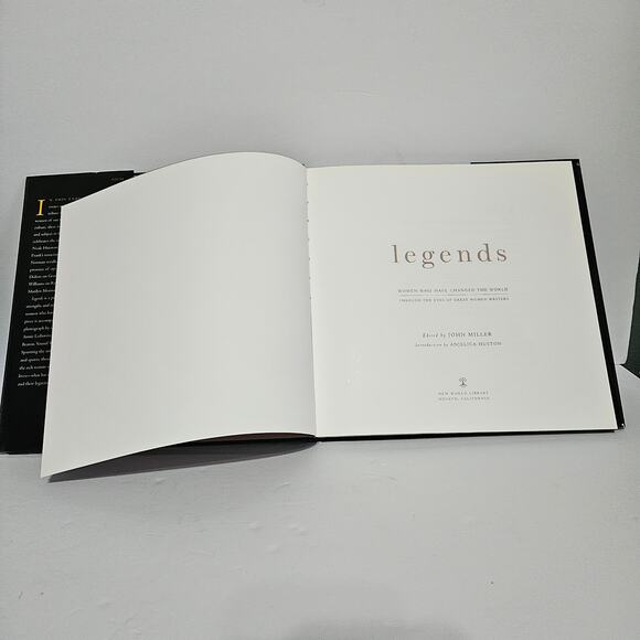 Legends Women Who Have Changed The World Hardcover Edited by John Miller - Picture 8 of 8